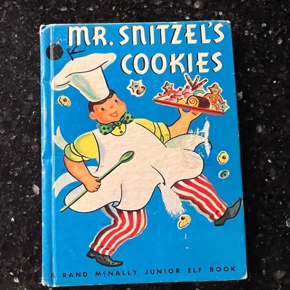 Vintage Mr.‎ Snitzel’s Cookies Jane Flory Rand McNally 1960 junior elf